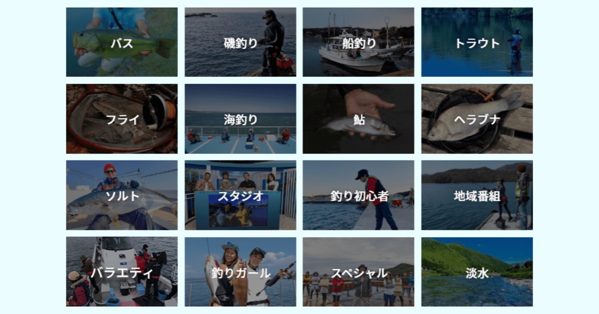 釣りビジョン倶楽部がアツい！料金プランと無料お試しの注意点