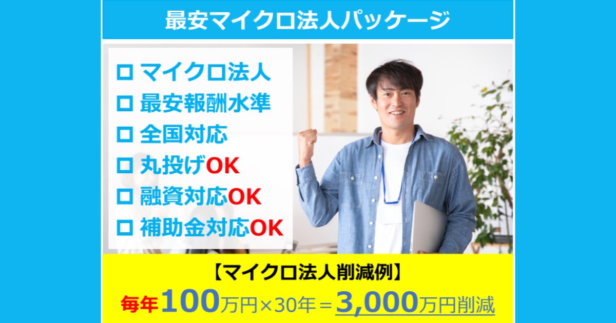 社会保険料が高すぎる…と感じたら。マイクロ法人スキームで個人事業主・フリーランスが手取りを増やす方法