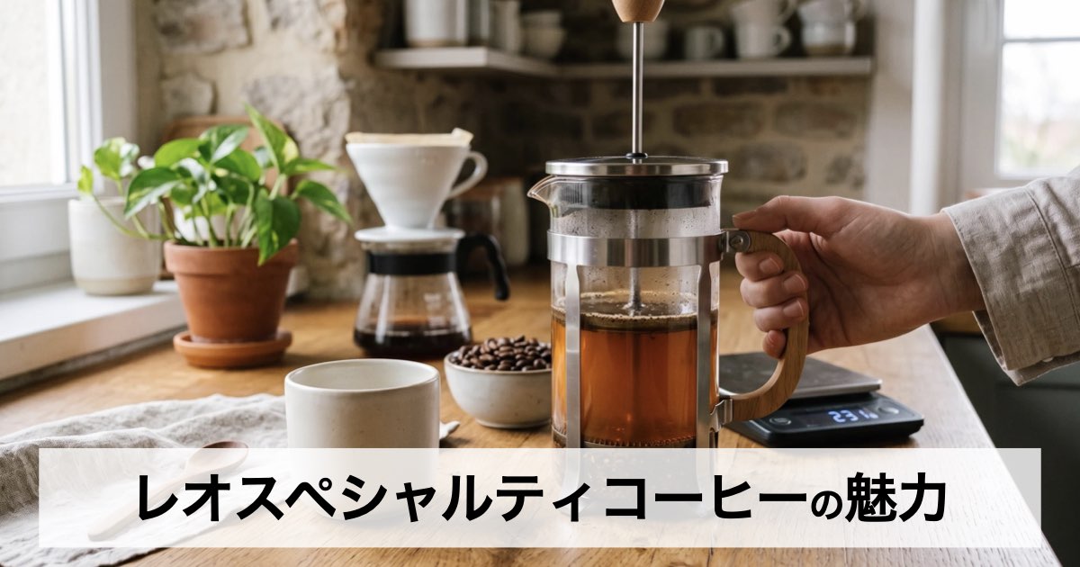 LEO SPECIALTY COFFEE(レオスペシャルティコーヒー)の口コミ前に知りたい特徴と定期便の魅力