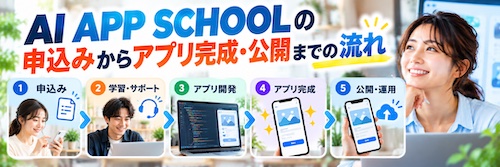 AI APP SCHOOL（エーアイアップスクール）は初心者でも大丈夫？特徴・サポート内容・向いている人を解説