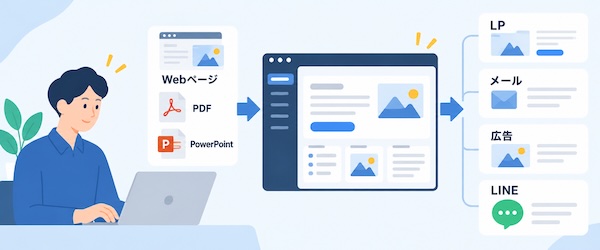 ARROZ Marketing Studioとは？AIでLP・メール・広告をまとめて作成！特徴・使い方・プランの違いを解説